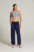 CALÇA MOLETOM WIDE SPORTY