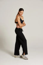 CALÇA MOLETOM WIDE SPORTY
