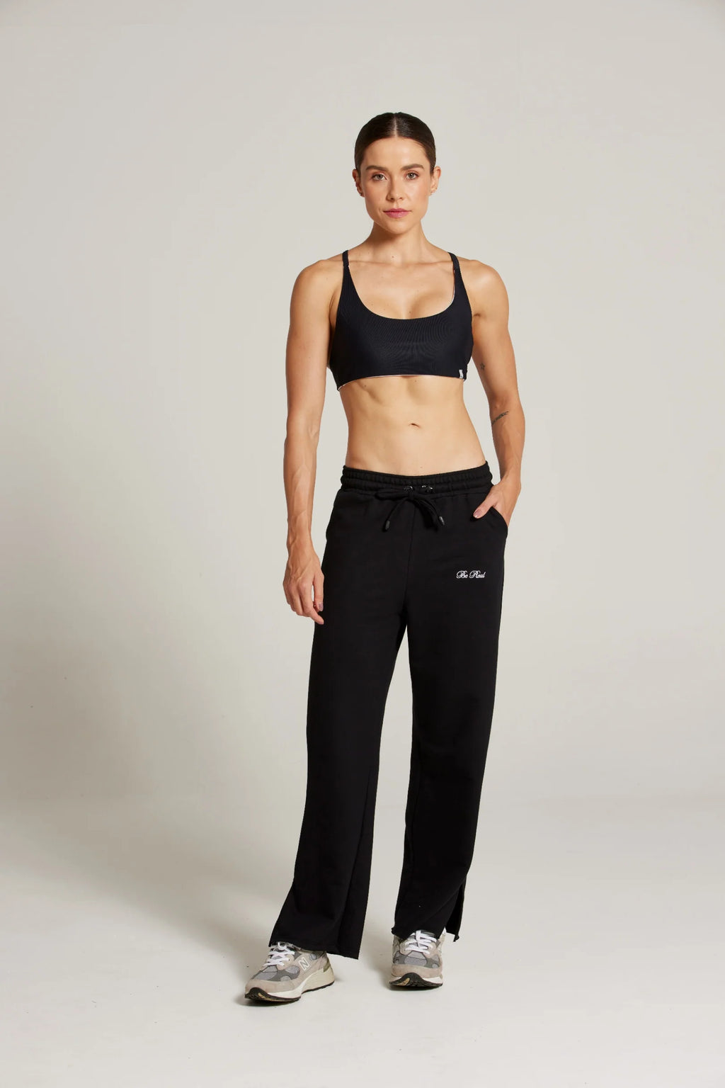 CALÇA MOLETOM WIDE SPORTY
