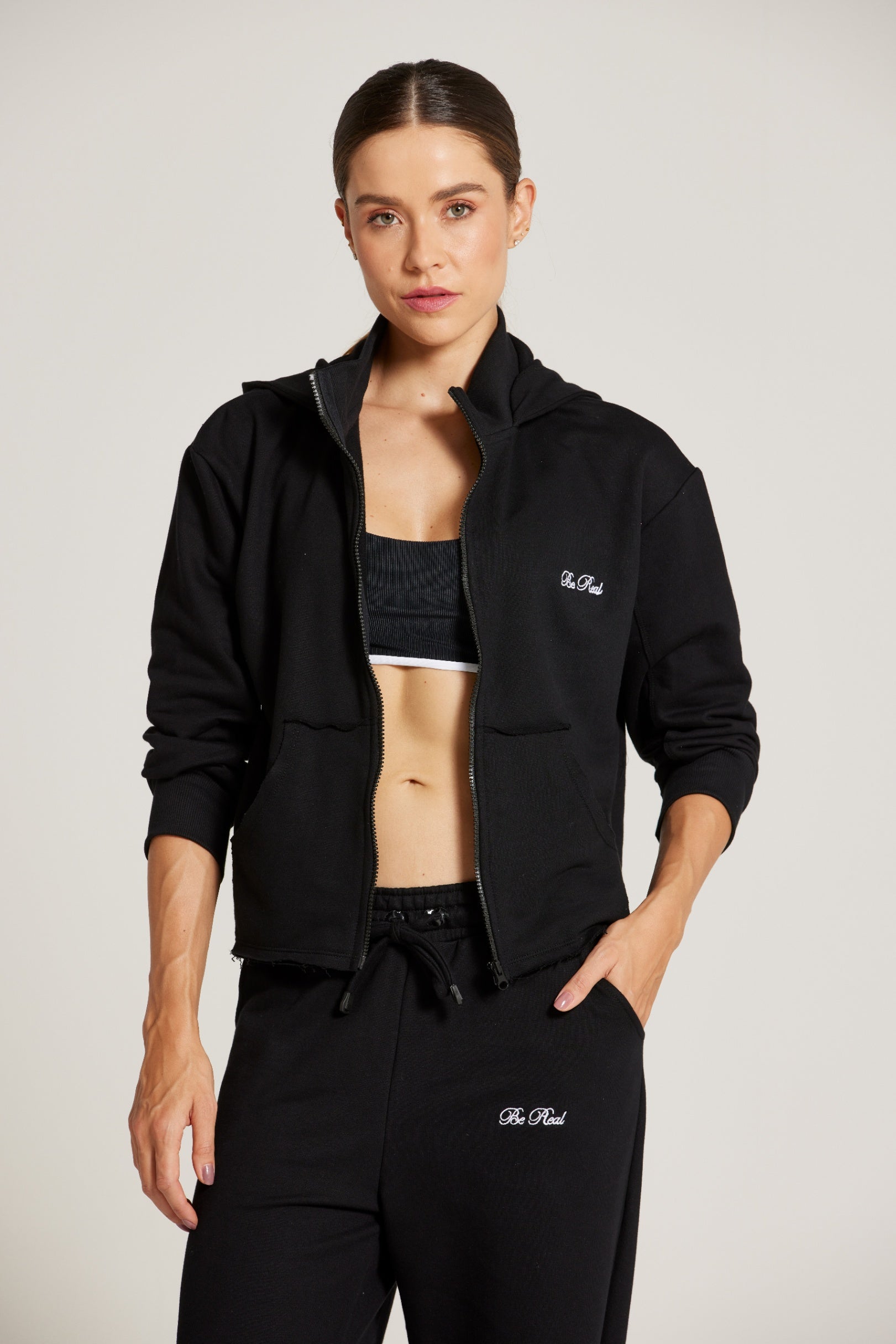 JAQUETA MOLETOM SPORTY
