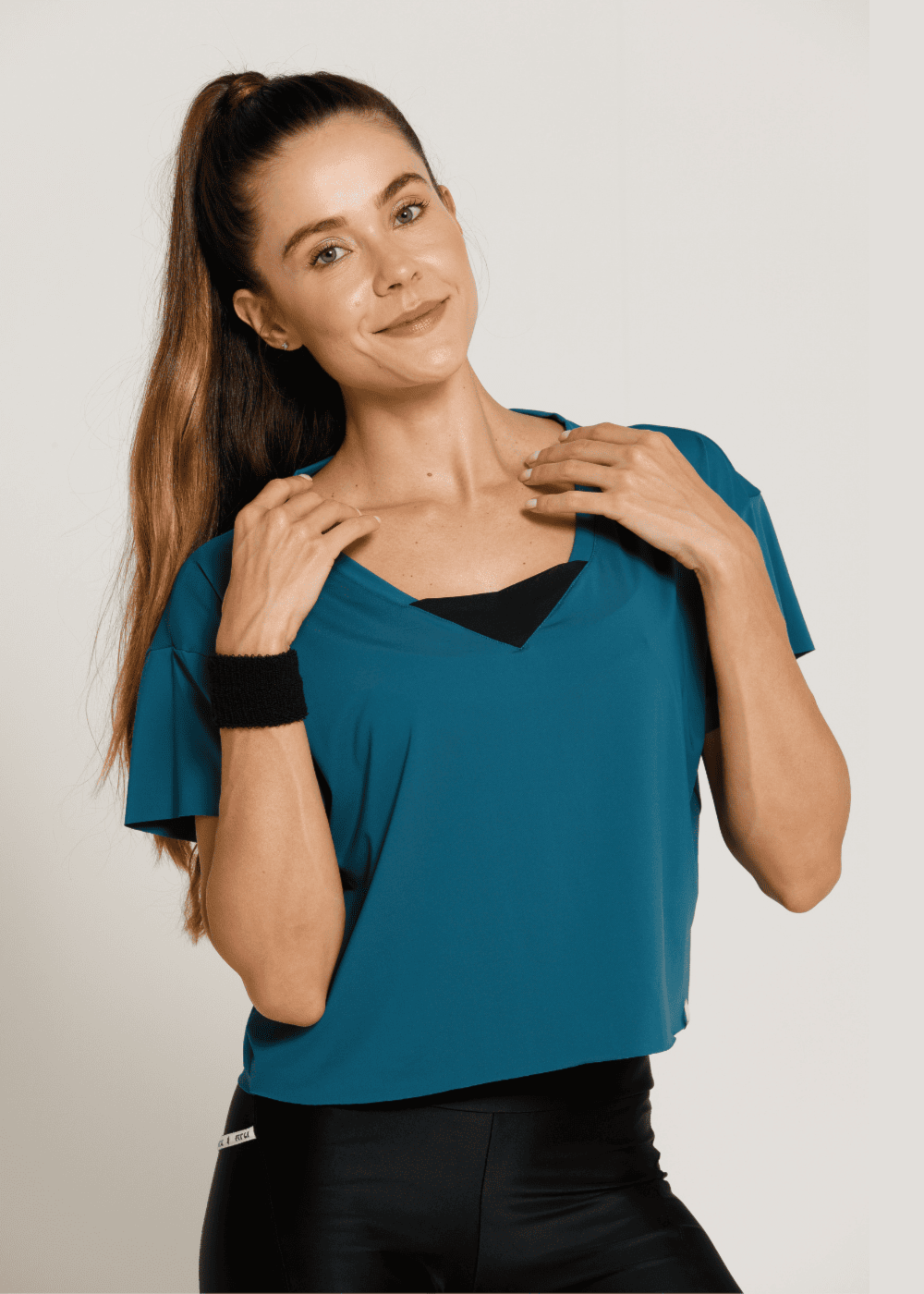 BLUSA CROPPED REPLAY LN
