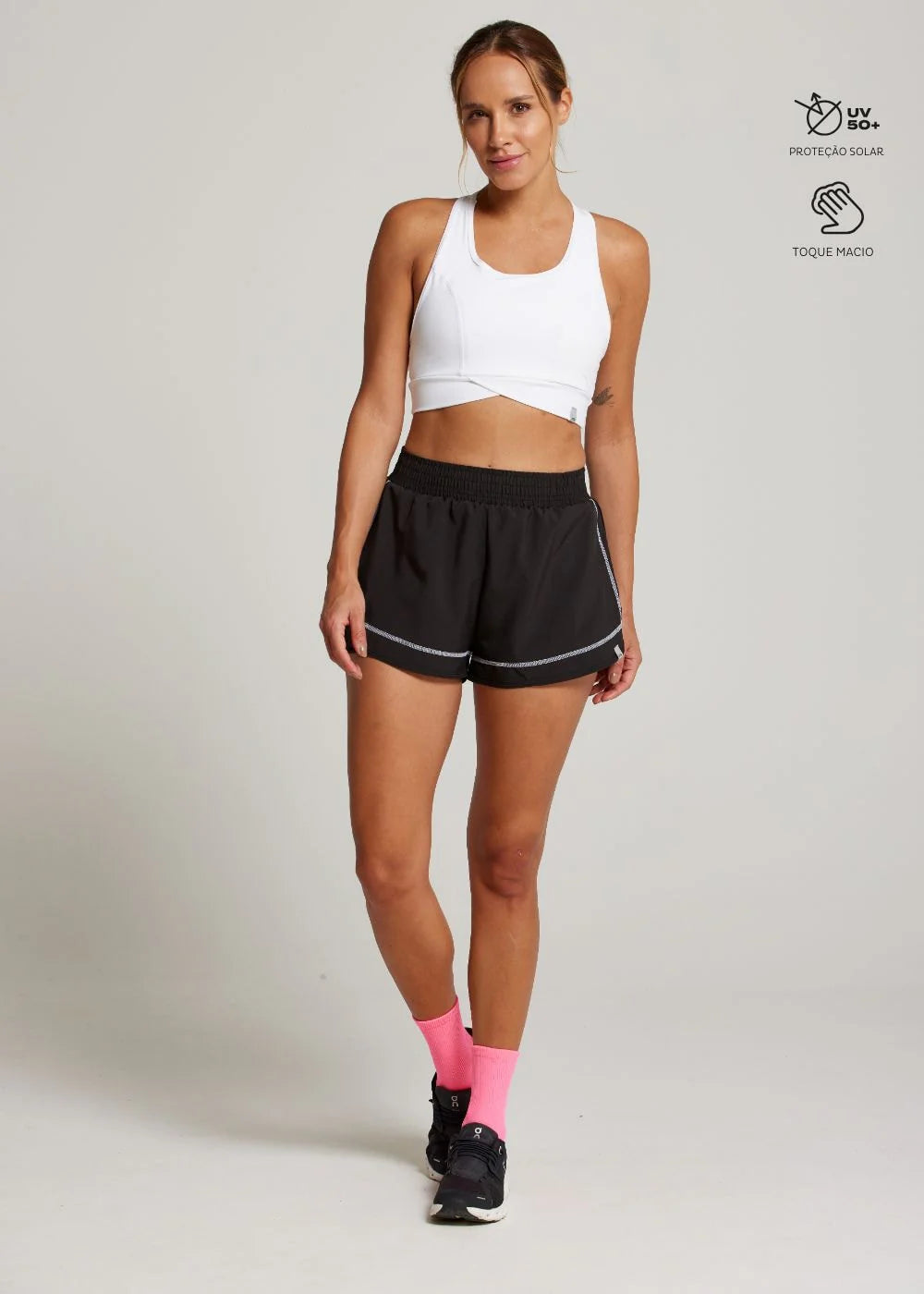 SHORT DE CORRIDA COLORFULL